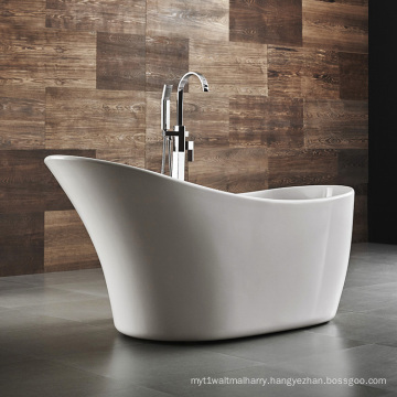 Modern Hotel Project American Standard Freestanding Bathroom Acrylic One Person Soaking CUPC Bath Tub Bathtub